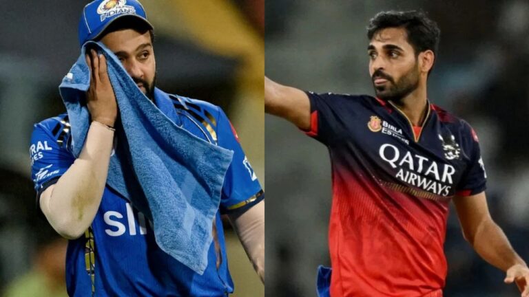 Bhuvneshwar Kumar Sparks Debate After Omitting Rohit Sharma from IPL Greats List