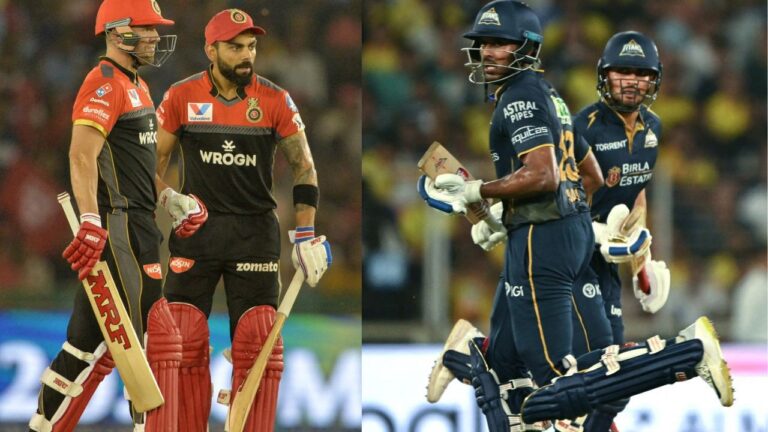 Virat Kohli, AB de Villiers Dethroned By Shubman Gill, Sai Sudharsan In IPL Feat – Shubman Gill and Sai Sudharsan Break Kohli-ABD Record for IPL Partnerships