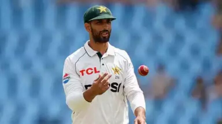 Shan Masood Fights to Retain Test Captaincy Amidst Pakistan’s Struggles