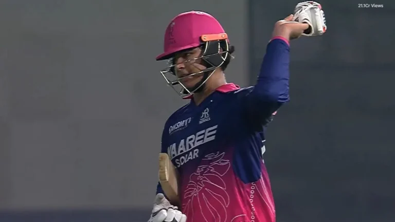 Watch: Vaibhav Sooryavanshi furious with himself after being dismissed on 96 in – Vaibhav Sooryavanshi’s Frustration: Dismissed on 96 in High-Stakes Qualifier 2 vs GT